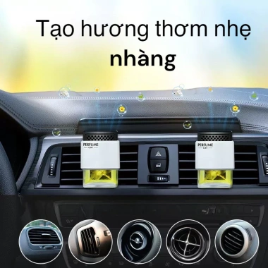 Nước Hoa Cài Cửa Gió Perfume - Hương Thiên Nhiên Ngây Ngất, Chống Say Xe, Giá 46.000₫ 4