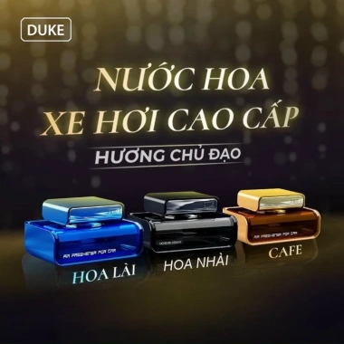 Nước hoa cao cấp DUKE 100% thiên nhiên - Khử mùi, chống say xe, giảm giá 210k