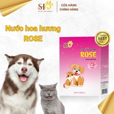 Nước hoa cao cấp hương hoa hồng Rose Chó Mèo 50ml - Giá ưu đãi 124.949₫ Nước hoa cao cấp hương hoa hồng Rose Chó Mèo 50ml - Giá ưu đãi 124.949₫