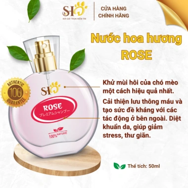 Nước hoa cao cấp hương hoa hồng Rose Chó Mèo 50ml - Giá ưu đãi 124.949₫
