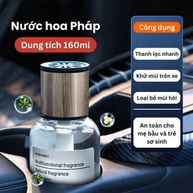 Nước Hoa Cao Cấp Ô Tô 160ml - Tinh Dầu Khử Mùi, Chống Say Xe, Bàn & Phòng Ngủ, 35.000₫ 2 Nước Hoa Cao Cấp Ô Tô 160ml - Tinh Dầu Khử Mùi, Chống Say Xe, Bàn & Phòng Ngủ, 35.000₫ 2