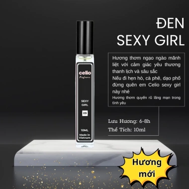 Nước hoa Celio Nữ Mini 10ml - Xịt thơm body nhẹ nhàng, quyến rũ, lưu hương lâu mùi gỗ ngọt, giá chỉ 50.000 VND