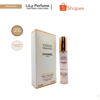 Nước hoa Chanel Coco Mademoiselle 20ml chính hãng thơm lâu ngọt ngào quyến rũ 129.800đ