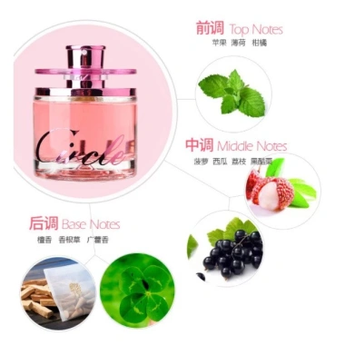 Nước hoa Circle 60ml nữ eau de Vàng Trắng & Hồng – Hương cỏ thơm nhẹ, quyến rũ, chỉ 42,227₫