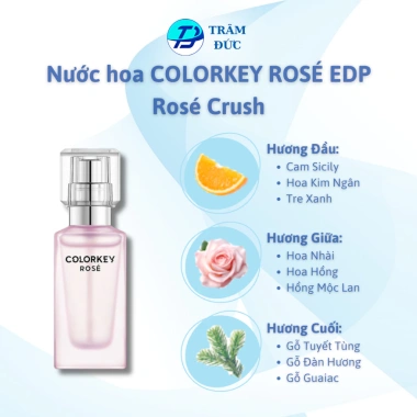 Nước Hoa COLORKEY ROSÉ EDP 10ml Lưu Hương Tinh Tế Độc Đáo Giá 138.142 VND Giảm Sốc 2