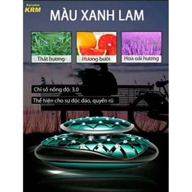 Nước hoa đính đá CHAGELNA cao cấp 80ml – Khử mùi, chống say xe, chiết xuất thiên nhiên, đặt taplo ô tô, giá 55.000₫