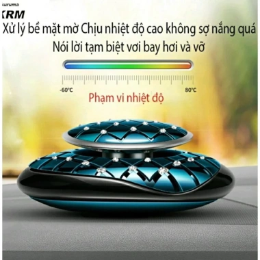 Nước hoa đính đá CHAGELNA cao cấp 80ml – Khử mùi, chống say xe, chiết xuất thiên nhiên, đặt taplo ô tô, giá 55.000₫