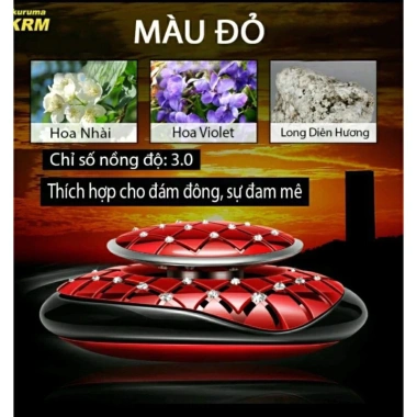 Nước hoa đính đá CHAGELNA cao cấp 80ml – Khử mùi, chống say xe, chiết xuất thiên nhiên, đặt taplo ô tô, giá 55.000₫
