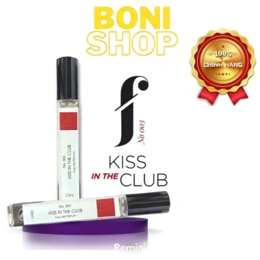 Nước Hoa F Fresh Spray 10ml Kiss In The Club No003 - Sang Trọng, Cá Tính, Giá 90.000đ