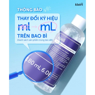 Nước hoa hồng Dear Klairs Supple Preparation Toner 180ml - Dưỡng ẩm, cân bằng pH, giá 220.000 VND (giảm 283.800 VND) 5