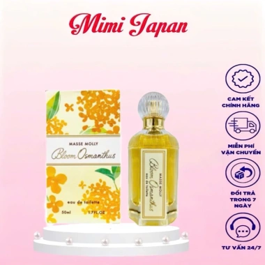 Nước hoa hương kim mộc Massa Molly Bloom Nhật Bản 50ml - Giá chỉ 131,321 VND