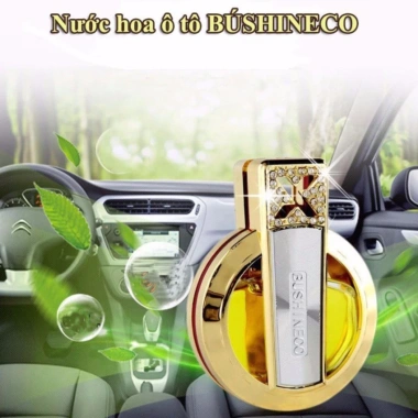 Nước Hoa Kẹp Cửa Gió Bushineco Thơm Mát, Khử Mùi Xe Hơi, Chống Say Ô Tô - 86.250₫