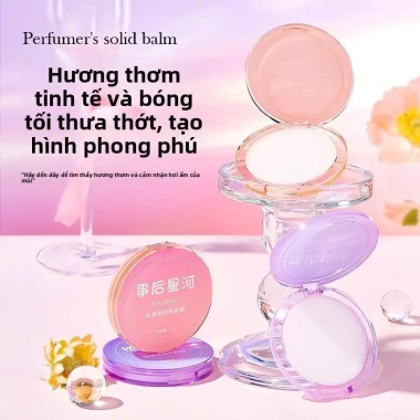 Nước hoa khô dạng sáp hương thảo mộc lâu trôi không cồn, nhỏ gọn - Quà tặng bạn gái 59k