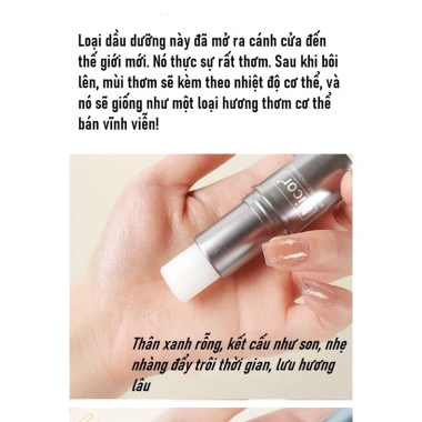 Nước Hoa Khô Nicor Dạng Sáp Lưu Hương Thơm Lâu Cho Nam Nữ - Giá 17.000đ