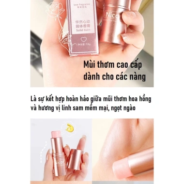 Nước Hoa Khô Nicor Dạng Sáp Lưu Hương Thơm Lâu Cho Nam Nữ - Giá 17.000đ