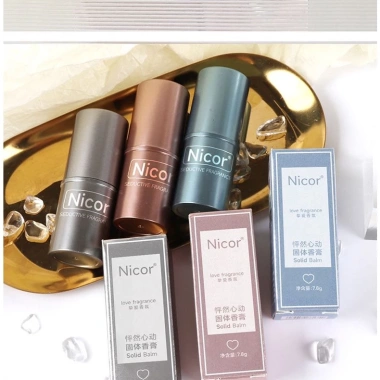 Nước Hoa Khô Nicor Dạng Sáp Lưu Hương Thơm Lâu Cho Nam Nữ - Giá 17.000đ