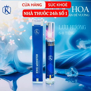 Nước hoa KING MONSTER hương thơm mạnh mẽ, lôi cuốn – Giá 160.000 VNĐ, giảm 43%