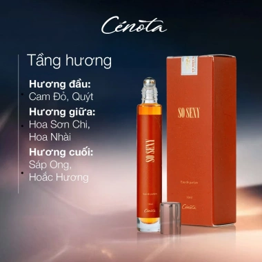 Nước Hoa Lăn Nữ Cenota So Sexy 10ml - Gợi Cảm, Sành Điệu, Giá Giảm 125k 2 Nước Hoa Lăn Nữ Cenota So Sexy 10ml - Gợi Cảm, Sành Điệu, Giá Giảm 125k 2