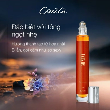 Nước Hoa Lăn Nữ Cenota So Sexy 10ml - Gợi Cảm, Sành Điệu, Giá Giảm 125k
