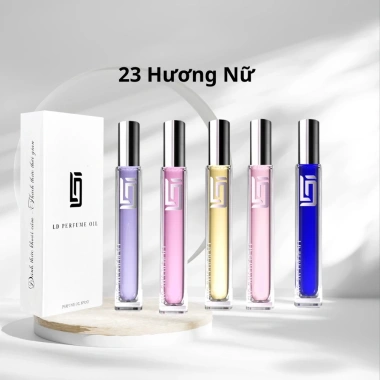 Nước hoa LD Perfume 12ml chính hãng - 36 hương nam nữ, thơm lâu, chiết & dầu thơm, giá 147.870₫