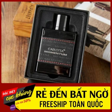 Nước Hoa Nam Carlotta Momentum 100ml Thơm Lâu Lưu Hương 12h Giá chỉ 149.000đ
