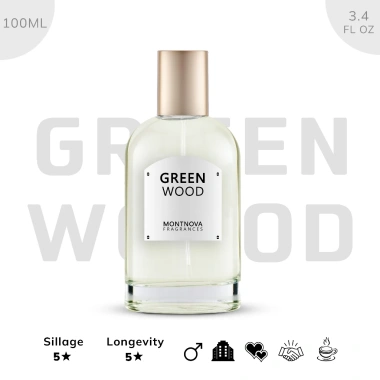 Nước Hoa Nam Montnova Green Wood EDP - Hương Gỗ Đẳng Cấp, Sang Trọng, 200.000đ
