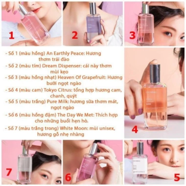 Nước Hoa Nữ 140 A3 Xịt Thơm Body Shimang Siêu Hot Đủ Vị Giá 31.190 7