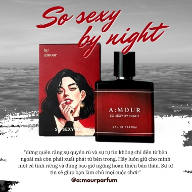 Nước hoa nữ Amoures So Sexy By Night 30ml - Hương nhập khẩu quyến rũ, bí ẩn, gợi cảm - Giá 75.100 VND