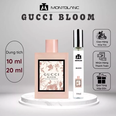 Nước hoa nữ Bloom 10ml Montblanc - Lưu hương lâu, thanh lịch, giảm giá 125k