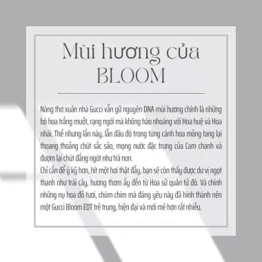 Nước hoa nữ Bloom 10ml Montblanc - Lưu hương lâu, thanh lịch, giảm giá 125k