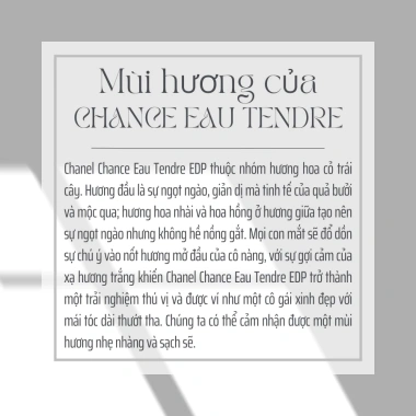 Nước hoa Nữ Chance Hồng/Xanh 10ml Montblanc - Ngọt ngào, nữ tính, sang trọng, giá 125k