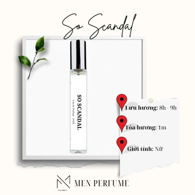 Nước hoa nữ N.EMBYVN So Scandal EDP - Hương quyến rũ, gợi cảm, giảm giá 222.500₫