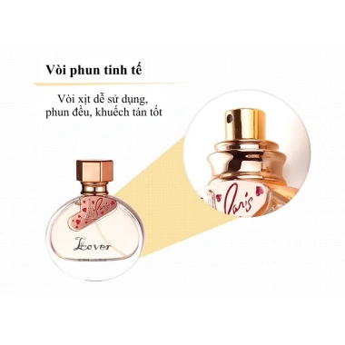 Nước hoa nữ Paris Lover 50ml PN007 - Thơm lâu, nhẹ nhàng sexy, giá 92.000 VND 7