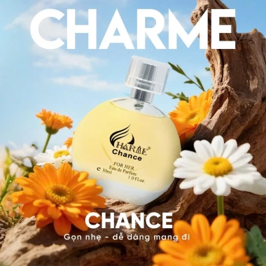 Nước hoa nữ thơm lâu Charme Chance vani - Nữ tính 30ml Chính hãng 175.000đ