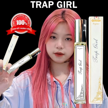 Nước hoa nữ Trap Girl 10ml - Ngọt ngào, gợi cảm, lưu hương 8‑12h, giá 45.000đ Nước hoa nữ Trap Girl 10ml - Ngọt ngào, gợi cảm, lưu hương 8‑12h, giá 45.000đ