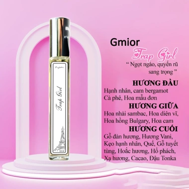 Nước hoa nữ Trap Girl 10ml - Ngọt ngào, gợi cảm, lưu hương 8‑12h, giá 45.000đ