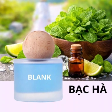 Nước hoa ô tô bạc hà 50ml cao cấp nhập khẩu - Hương dịu nhẹ, chống say xe, chỉ 239k