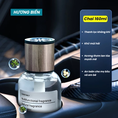 Nước Hoa Ô Tô Cao Cấp 160ml - Khử Mùi, Chống Say Xe, Hương Thơm Giá 37.240₫ 10