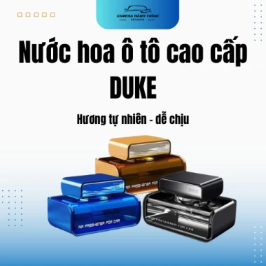 Nước hoa ô tô cao cấp DUKE 100% thiên nhiên - khử mùi, chống say xe, an toàn sức khoẻ, giá 245.000đ