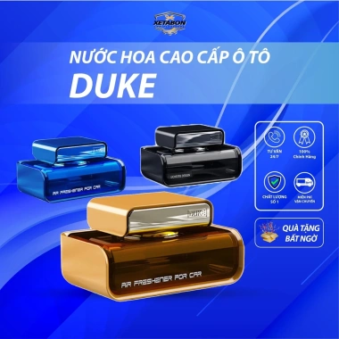 Nước hoa ô tô cao cấp DUKE 100% thiên nhiên - khử mùi, chống say xe, an toàn sức khoẻ, giá 245.000đ
