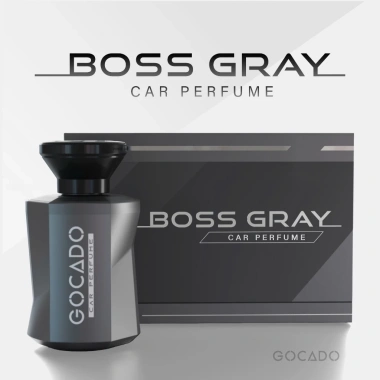 Nước Hoa Ô Tô Cao Cấp Gocado VƯỢNG BOSS GRAY 160ml - Hương Tươi Mát, Khử Mùi, Chống Say, Dễ Chịu 2