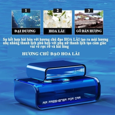 Nước hoa ô tô Duke 50ml nhập khẩu - Chống say xe, khử mùi tự nhiên, giảm 195k 10