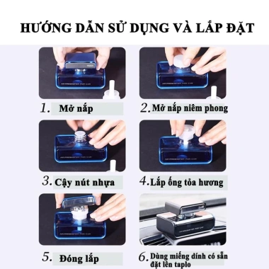 Nước Hoa Ô Tô DUKE Cao Cấp Khử Mùi, Chống Say Xe, Chiết Xuất Tự Nhiên 99.000đ 8