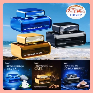 Nước hoa ô tô DUKE EGO - Đặt taplo cao cấp, khử mùi, chống say xe, chiết xuất thiên nhiên - 227.500₫ 5