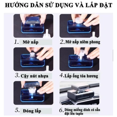 Nước hoa ô tô DUKE EGO - Đặt taplo cao cấp, khử mùi, chống say xe, chiết xuất thiên nhiên - 227.500₫ 9