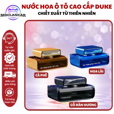 Nước Hoa Ô Tô DUKE Nhiên Thiên Chống Say Xe - Hàng Pháp Chính Hãng Moclancar