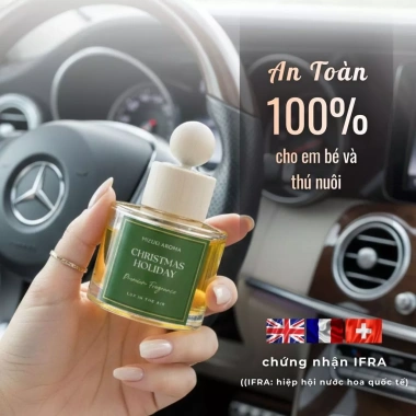 Nước Hoa Ô Tô MIZUKI Aroma Cao Cấp - Tinh Dầu Thơm Xe, Chống Say, Thư Giãn, 279.000₫ 4