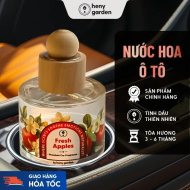 Nước Hoa Ô Tô Mùi Cafe Roasted Coffee HENY GARDEN - Khử Mùi, Chống Say Xe 339k 2