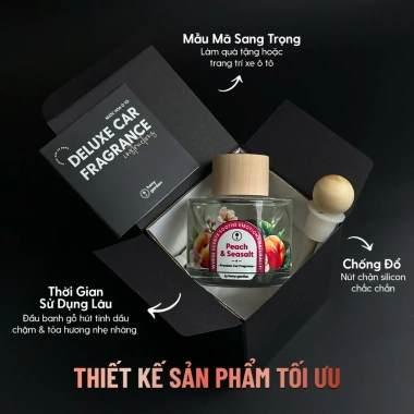 Nước Hoa Ô Tô Mùi Cafe Roasted Coffee HENY GARDEN - Khử Mùi, Chống Say Xe 339k 6