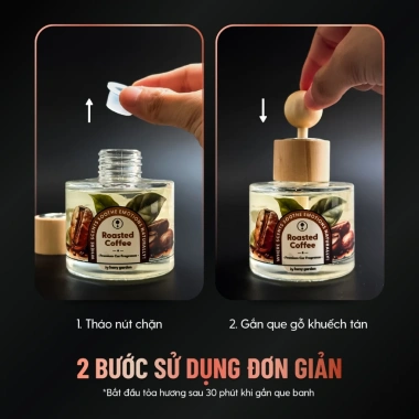 Nước Hoa Ô Tô Mùi Cafe Roasted Coffee HENY GARDEN - Khử Mùi, Chống Say Xe 339k 7
